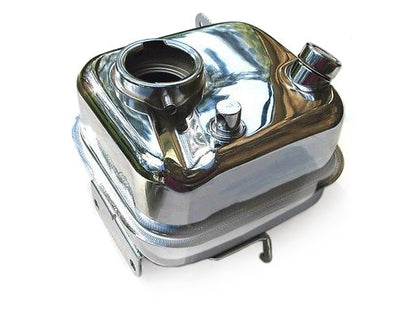 Oil Tank – Chrome. With Provision for Drop In Filter. Fits 4Spd Big Twin 1965-1982.