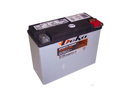 Premium AGM Motorcycle Battery. Fits Touring 1980-1996.