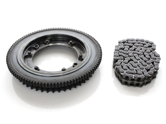 Starter Ring Gear Kit with Performance 49 Tooth Clutch Sprocket. Fits Softail 2018up.