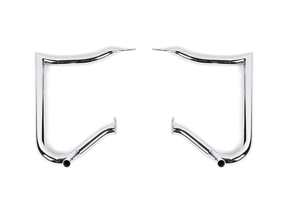 Anarchy Rear Crashbars – Chrome. Fits Touring 1997-2023.