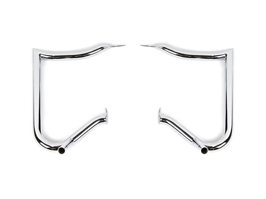 Anarchy Rear Crashbars – Chrome. Fits Touring 1997-2023.