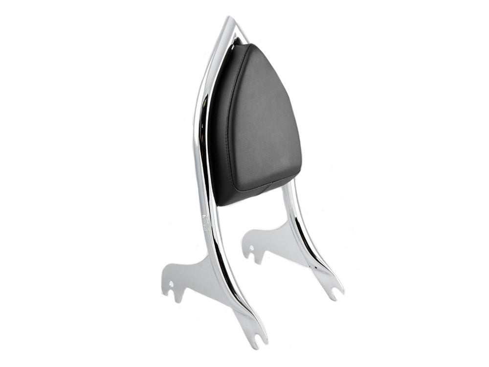 Diablo Sissy Bar Backrest – Chrome. Fits Softail 2001-2017.