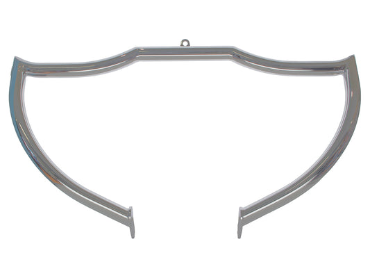 Shield Front Crashbar – Chrome. Fits Touring 1997-2023.