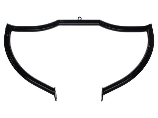 Shield Front Crashbar – Gloss Black. Fits Softail 2001-2017.