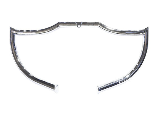 Shield Front Crashbar – Chrome. Fits Softail 2018up.
