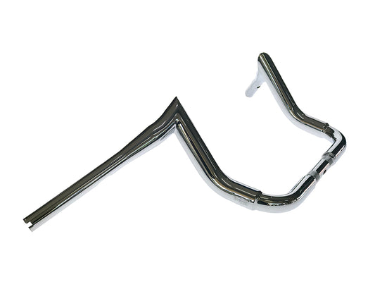 10in. x 1-1/2in. Assault Handlebar – Chrome. Fits Ultra Models 1996-2024 and Street Glide 1996-2023