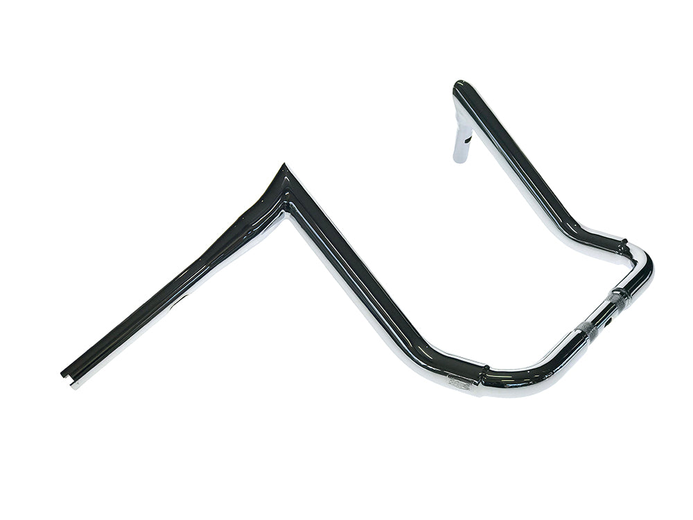 14in. x 1-1/2in. Assault Handlebar – Chrome. Fits Ultra Models 1996-2024 and Street Glide 1996-2023