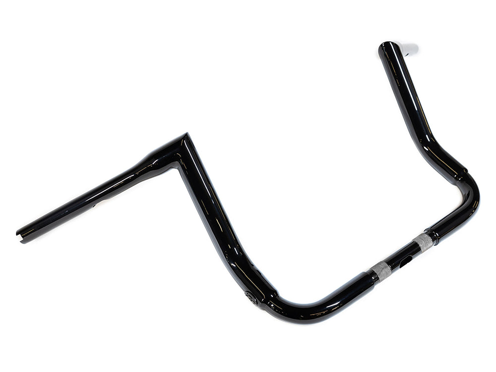 12in. x 1-1/2in. STS Miter Handlebar – Gloss Black. Fits Ultra Models 1996-2024 and Street Glide 1996-2023