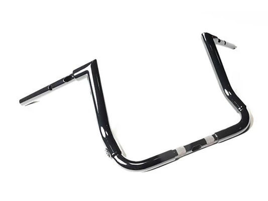 12in. x 1-1/2in. Delta Series Handlebar – Gloss Black. Fits CVO Street Glide 2023up & Street Glide 2024up