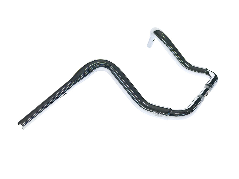 12in. x 1-1/2in. GT Pico Handlebar – Chrome. Fits Ultra Models 1996-2024 and Street Glide 1996-2023
