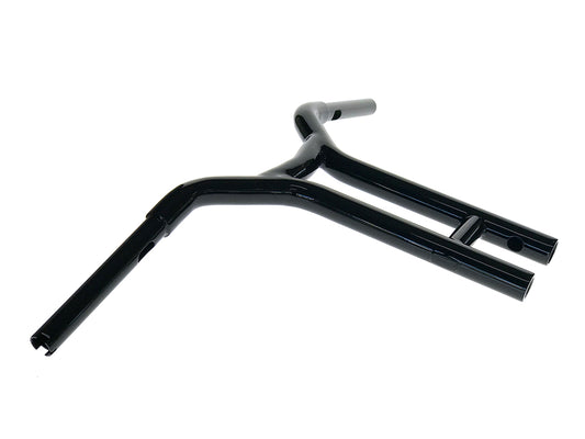 14in. x 1-1/4in. Cali Straight T-Bar Handlebar – Gloss Black.