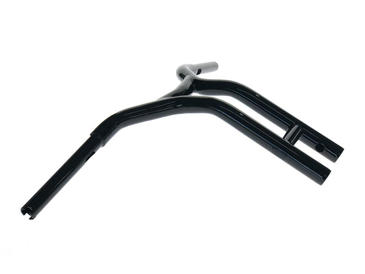 14in. x 1-1/4in. Cali Pullback T-Bar Handlebar – Gloss Black.
