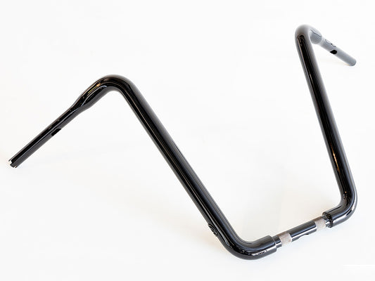 18in. x 1-1/2in. Royal Handlebar – Gloss Black.