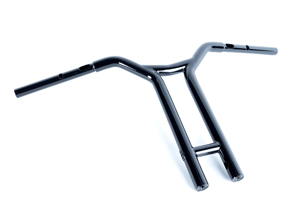 16in. x 1-1/4in. Brap Straight T-Bar Handlebar – Gloss Black. Fits CVO Road Glide 2023up & Road Glide 2024up