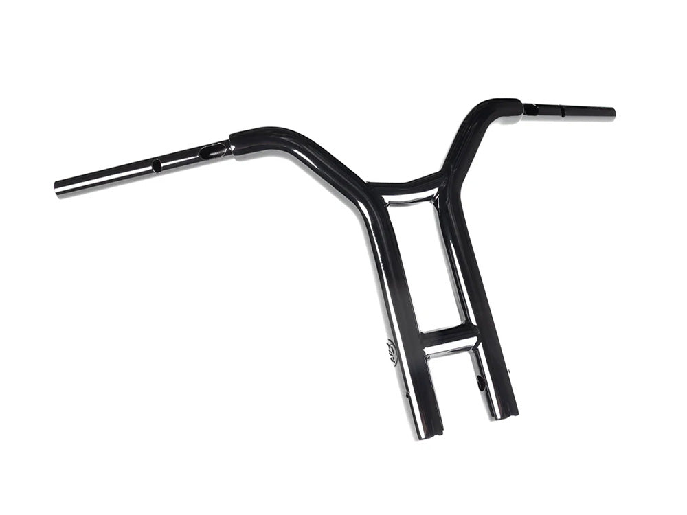 14in. x 1-1/2in. Factory Racing Straight T-Bar Handlebar – Gloss Black. Fits CVO Road Glide 2023up & Road Glide 2024up