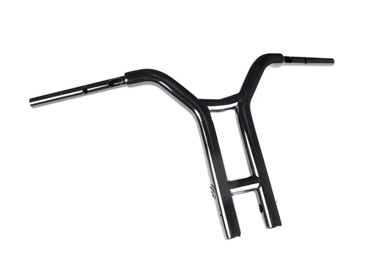 14in. x 1-1/2in. Factory Racing Straight T-Bar Handlebar – Gloss Black. Fits CVO Road Glide 2023up & Road Glide 2024up