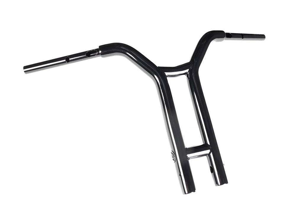 16in. x 1-1/2in. Factory Racing Straight T-Bar Handlebar – Gloss Black. Fits CVO Road Glide 2023up & Road Glide 2024up