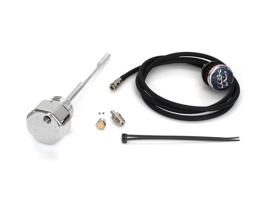Vented Dipstick – Polished. Fits Touring 2017up.