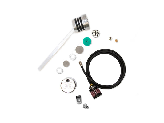 Vented Dipstick – Polished. Fits Dyna 1999-2005.