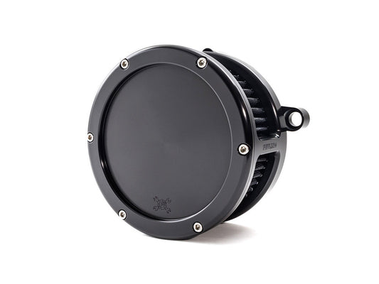 BA Air Cleaner Kit – Black with Solid Cover. Fits CVO Touring 2023up, Street Glide & Road Glide 2024up, Touring 2025up & Softail 2025up