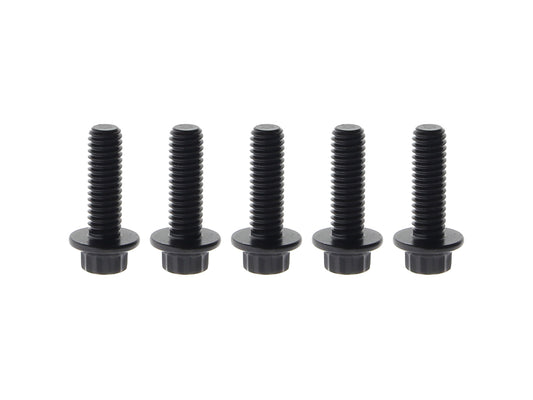 Front Disc Rotor Bolts – Black 12 Point ARP. 5/16in.-18 x 1.0in.. Fits Most HD models 1984up.