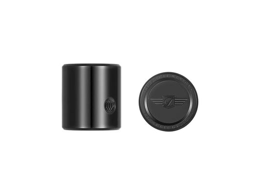 Heel-Toe Shifter Cover – Black with Figurati Designs Logo. Fits Touring 1982up & FL Softail 1986-2017