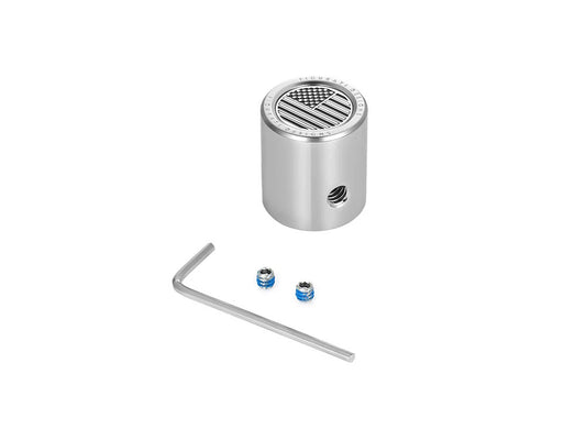 Heel-Toe Shifter Cover – Stainless with American Flag. Fits Touring 1982up & FL Softail 1986-2017