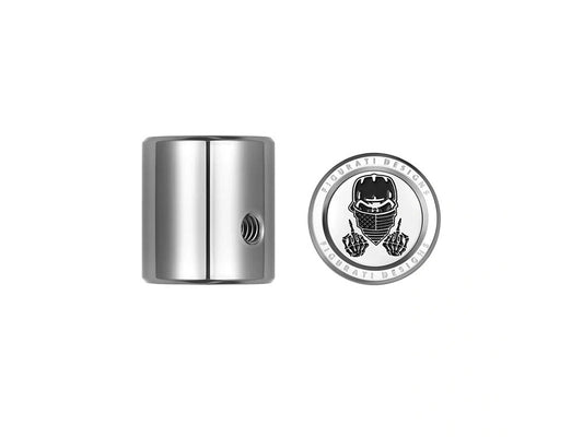 Heel-Toe Shifter Cover – Stainless with Masked Skull. Fits Touring 1982up & FL Softail 1986-2017