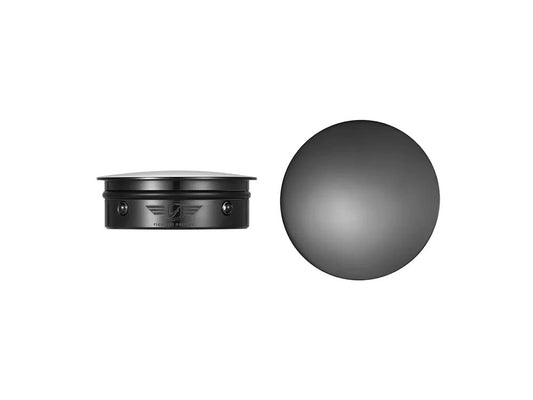 Swingarm Pivot Bolt Covers – Black. Fits Touring 2011up