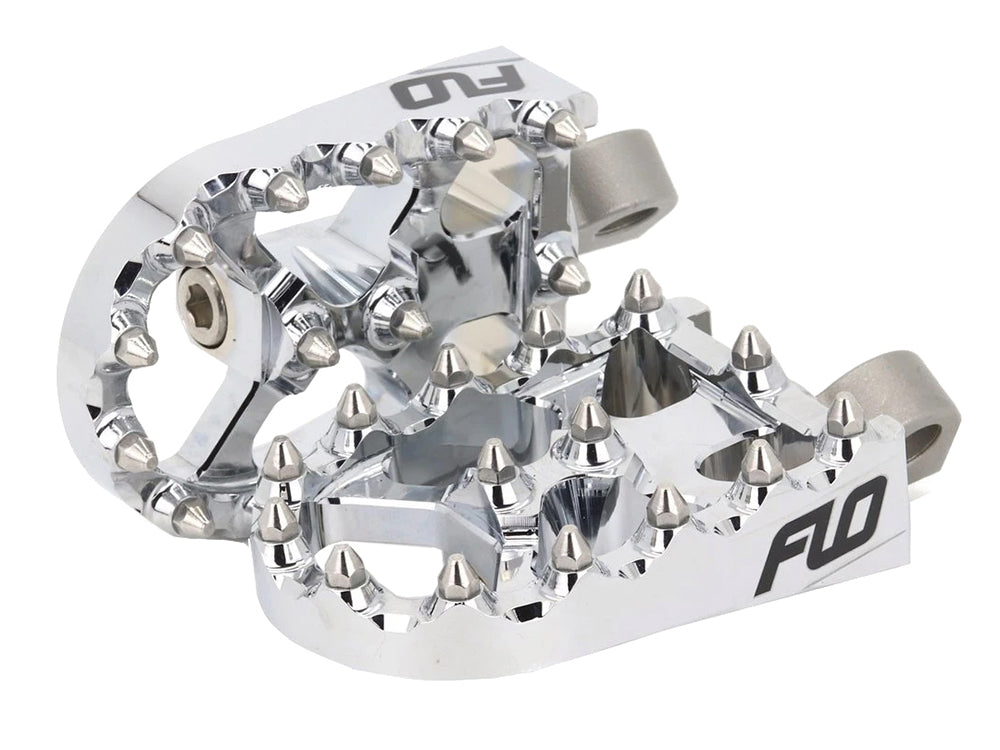 V2 MX Footpegs with HD Male Mount – Chrome.