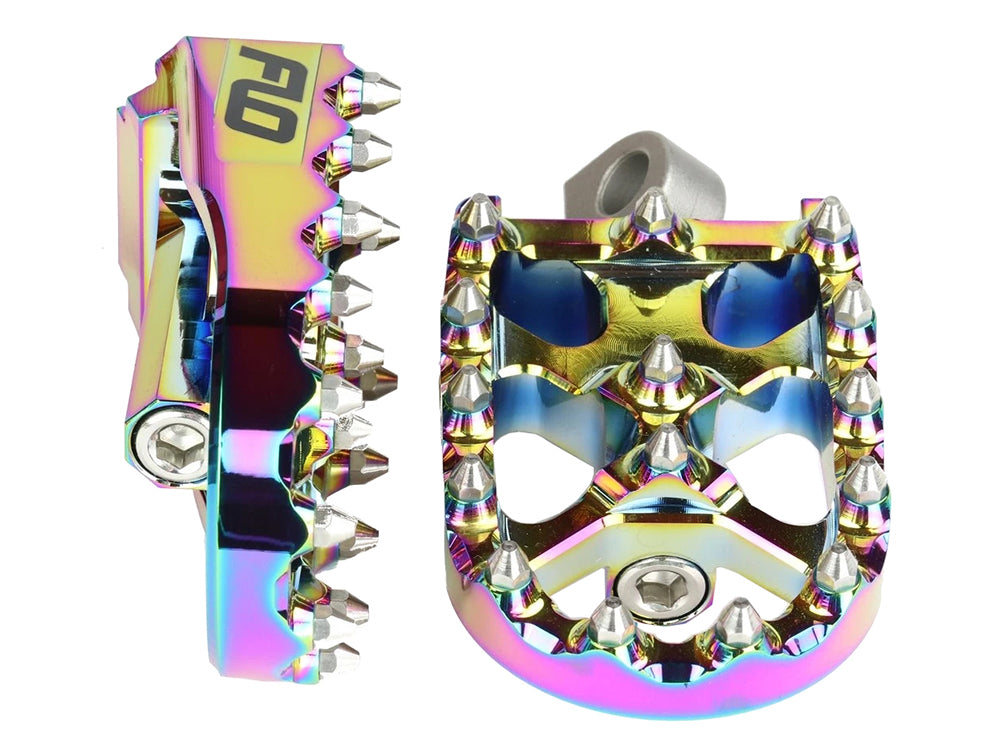 V2 MX Footpegs with HD Male Mount – Jet Fuel.
