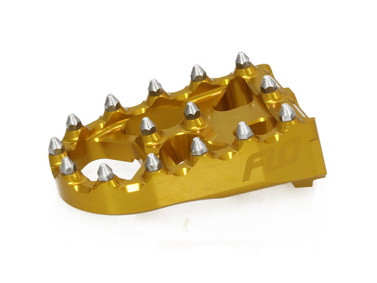 Brake & Shiftpeg – Gold. Fits Touring Only With Flo Brake/Shift Arms.