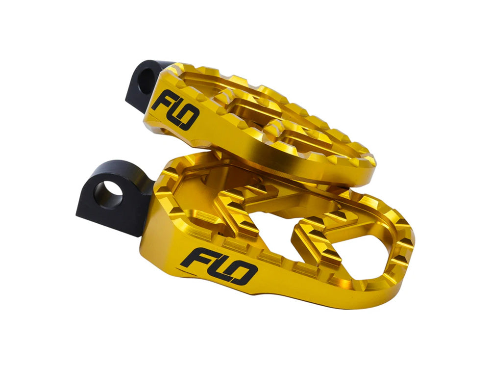 Savage Series Footpegs with HD Male Mount – Gold