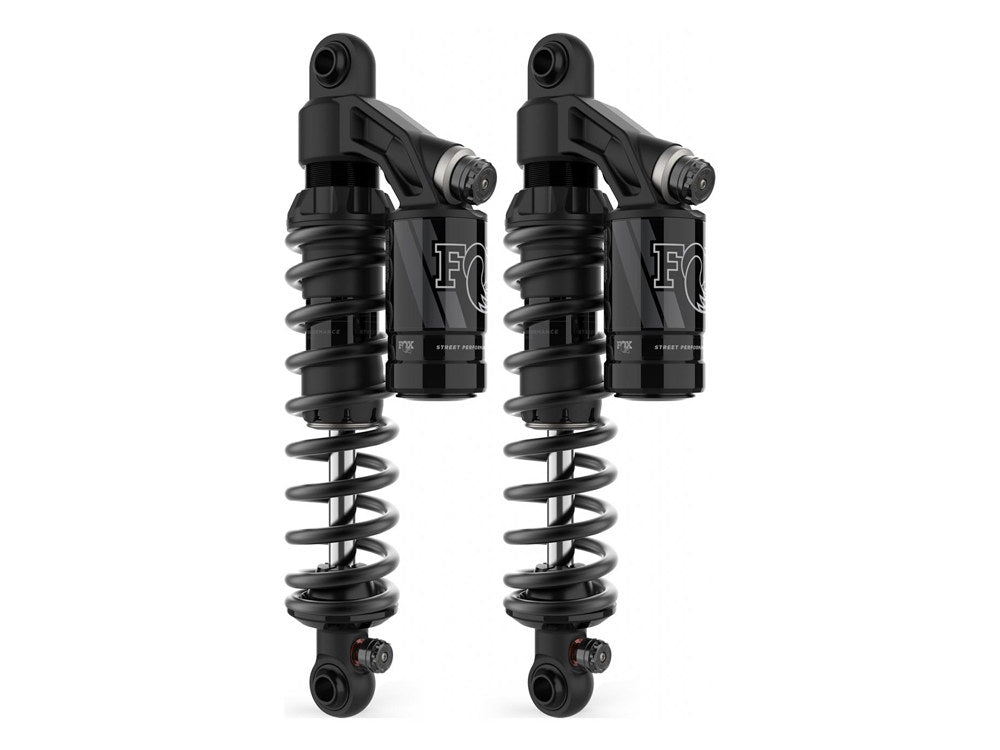 RC-1 Piggyback Suspension. 13.5in. Adjustable Rear Shock Absorbers – Black. Fits Sportster 1988-2021.