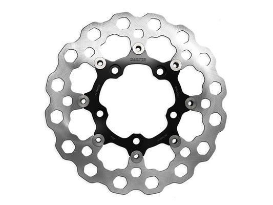 11.8in. Rear Floating Cubiq Disc Rotor – Black. Fits V-Rod 2006-2017.