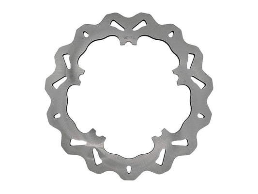 11.5in. Front Wave Disc Rotor – Stainless Steel. Fits V-Rod 2002-2005 Models with OEM Cast Wheel.