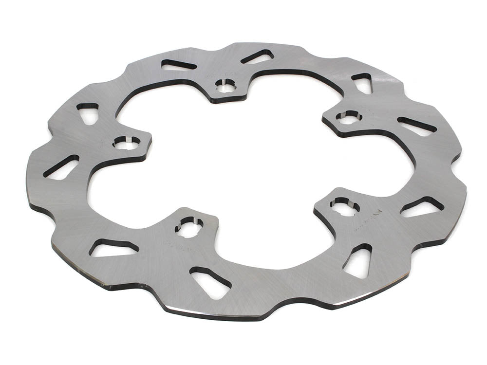 11.8in. Front Wave Disc Rotor – Stainless Steel. Fits Touring 2014-2023 with OEM Wheel.
