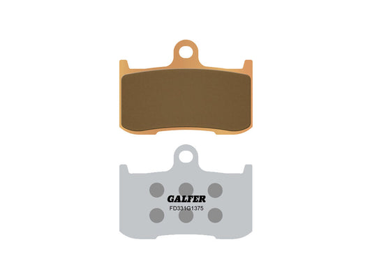 Z-Plus Brake Pads. Fits Rear on Softail 1987-2007 with Performance Machine Integrated Caliper.