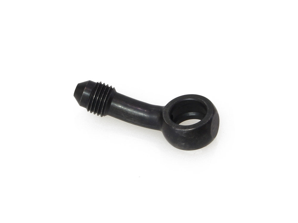 Black 3/8in. ID, 35 Degree Banjo. Fits Hide-A-Line Micro Line.