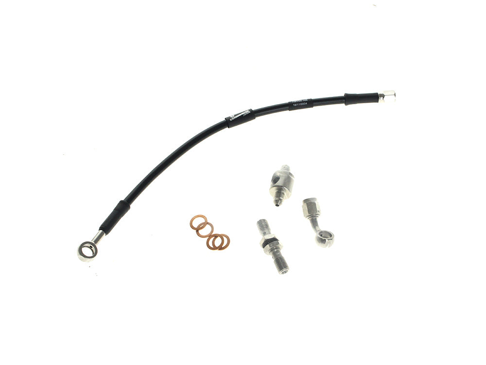 Rear Brake Line – Black. Fits Touring 1997-2007