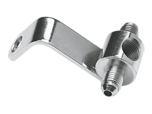 AN3 Rear Brake Tee – Chrome. Fits Softail 1987-1999 & Touring 1992-2003.