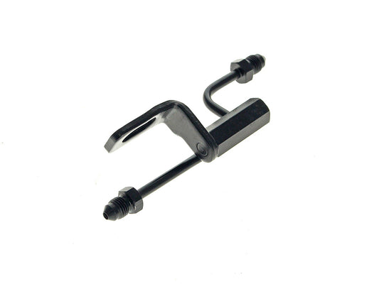 Rear Brake Tee – Black. Fits Softail 2007-2010
