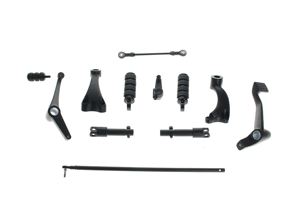 Forward Controls – Black. Fits Sportster 2014-2021