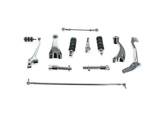 Forward Controls – Chrome. Fits Sportster 2004-2013