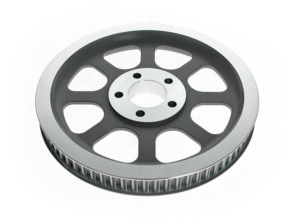 70 Tooth x 1-1/8in. Rear Pulley – Silver. Fits Softail 2000-2006