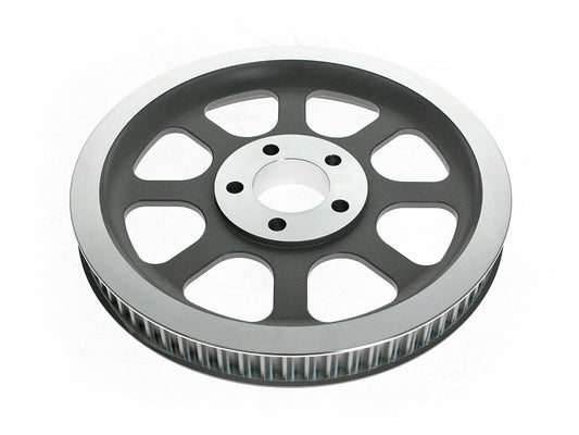 70 Tooth x 1-1/8in. Rear Pulley – Silver. Fits Softail 2000-2006