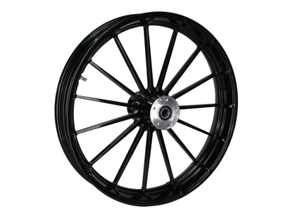 23in. x 3.75in. Tempest/Talon Replica Wheel – Gloss Black Powdercoat. Fits Touring 2008up.