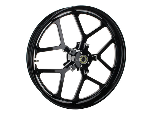 23in. x 3.75in. VRXE/Night Rod Replica Wheel – Gloss Black. Fits V-Rod 2008-2017.