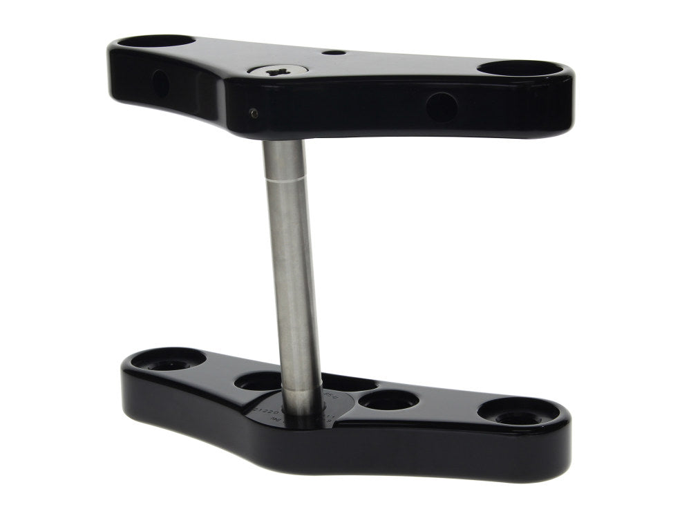 5 Degree Raked Wide Glide Conversion Triple Tree Kit – Black. Fits Rocker 2008-2010 with 23in. Wheel Conversion.
