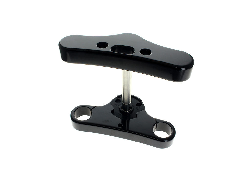 5 Degree Raked Wide Glide Triple Tree Kit – Black. Fits Breakout 2018up.